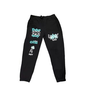 Neff Fading Away All Good Sweatpants Jogger Size XL